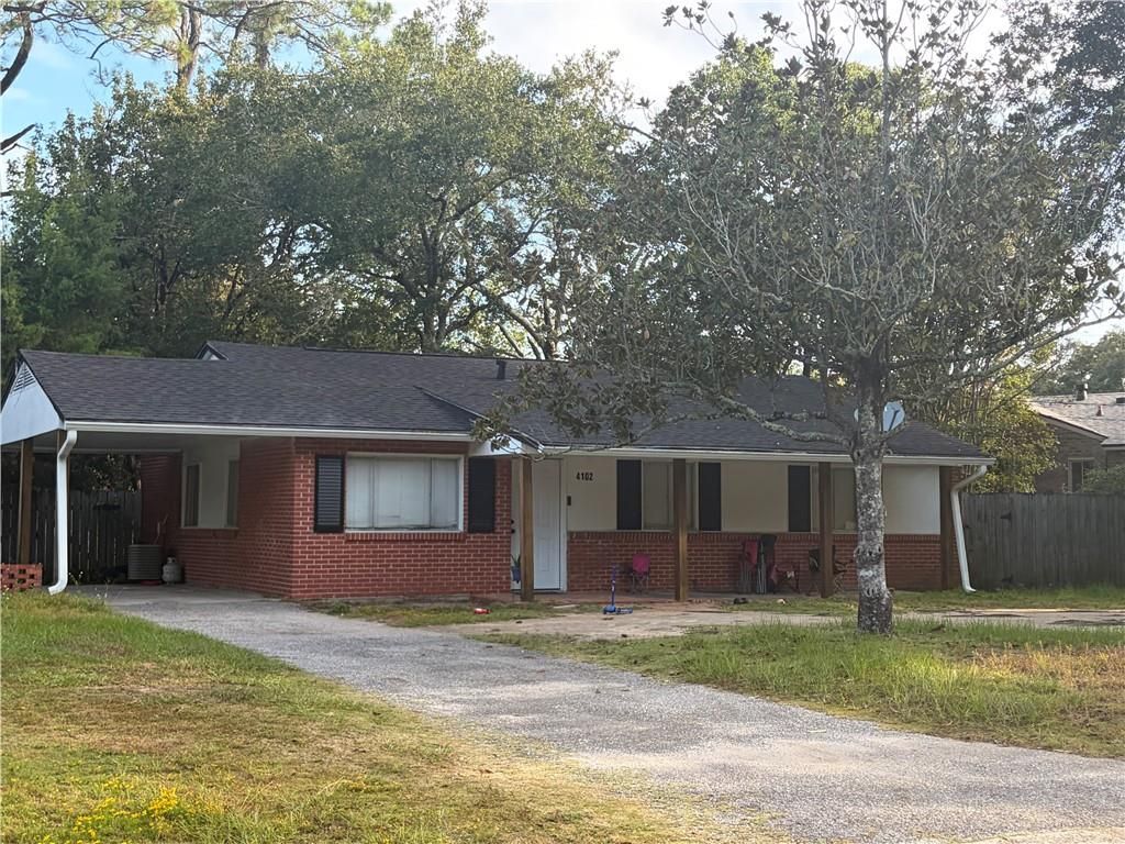 4102 Latimer Lane, Mobile, AL 36609 — exterior