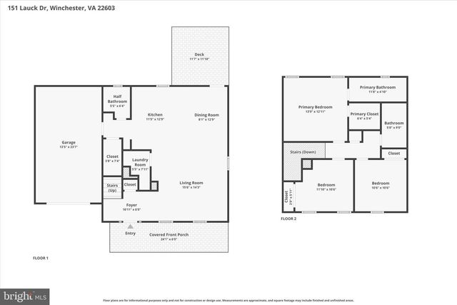 151 LAUCK DR, Winchester, VA 22603