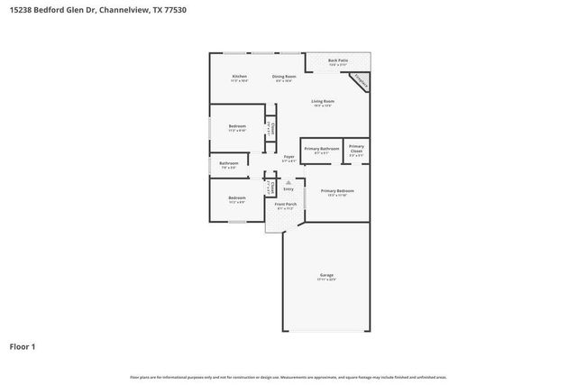 15238 Bedford Glen Drive, Channelview, TX 77530