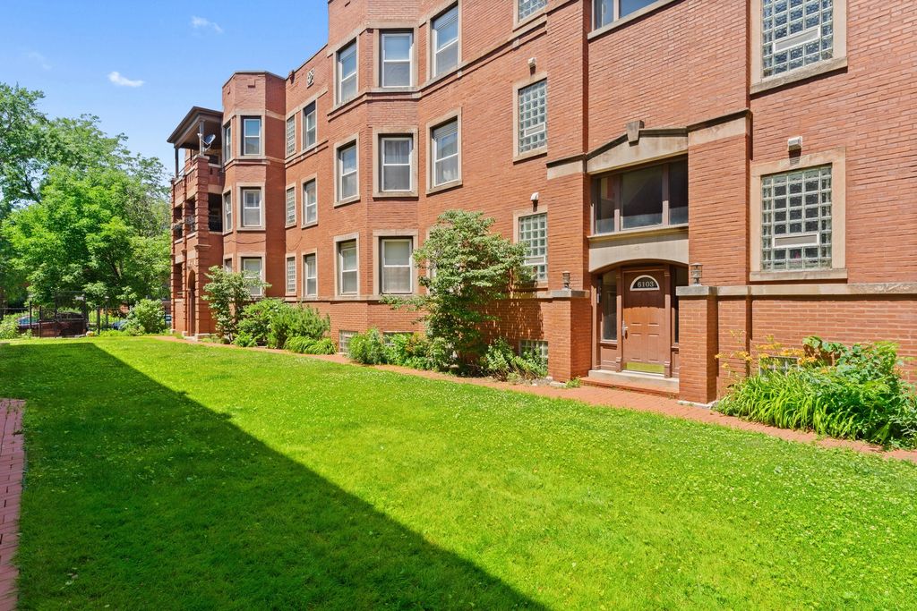 6103 S Kimbark Avenue 3E, Chicago, IL 60637 — exterior