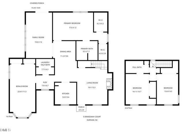 5 Drakesway Court, Durham, NC 27713