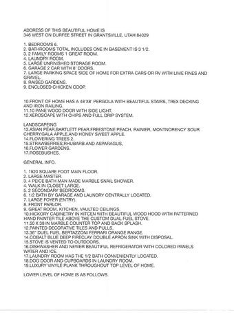 346 W DURFEE STREET ST, Grantsville, UT 84029