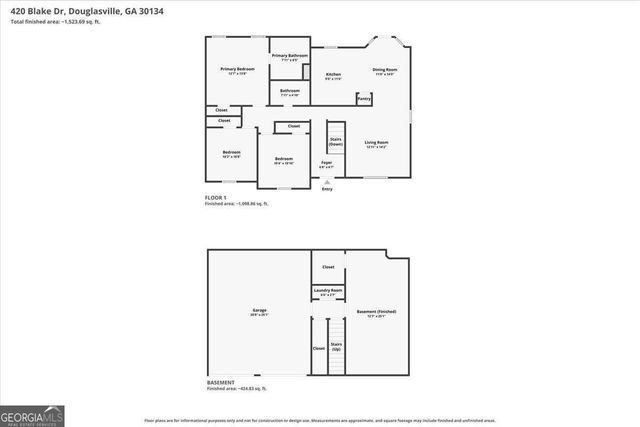 420 Blake Drive, Douglasville, GA 30134