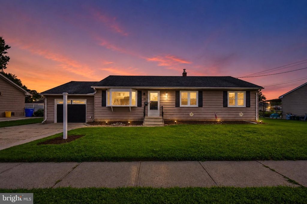115 QUIMBY AVE, HAMILTON, NJ 08610 — exterior