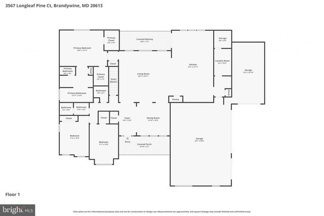 3567 LONGLEAF PINE CT, Brandywine, MD 20613