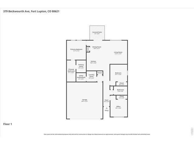 379 Beckwourth Ave, Fort Lupton, CO 80621