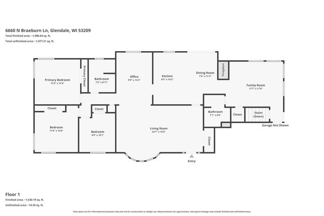 6660 Braeburn LANE, Glendale, WI 53209