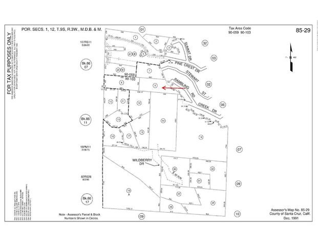 1131 Rambling Road, Boulder Creek, CA 95006