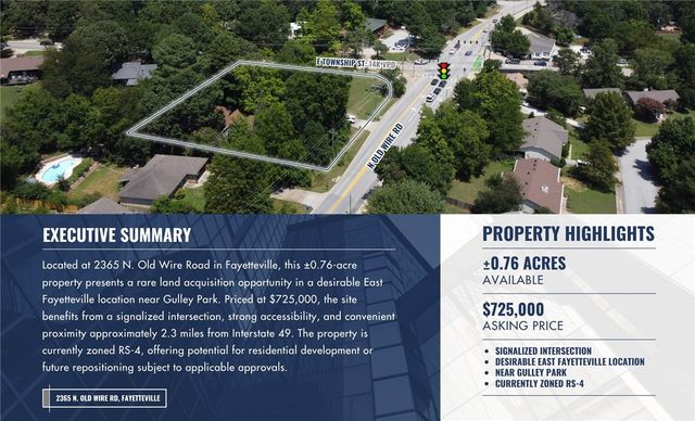 2365 N Old Wire Road, Fayetteville, AR 72703