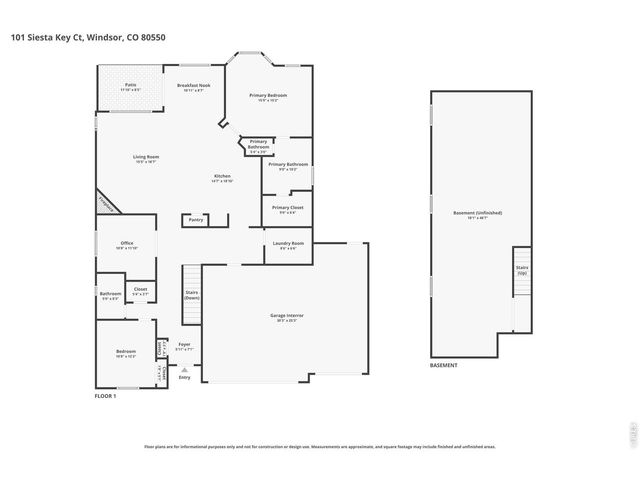 101 Siesta Key Ct, Windsor, CO 80550