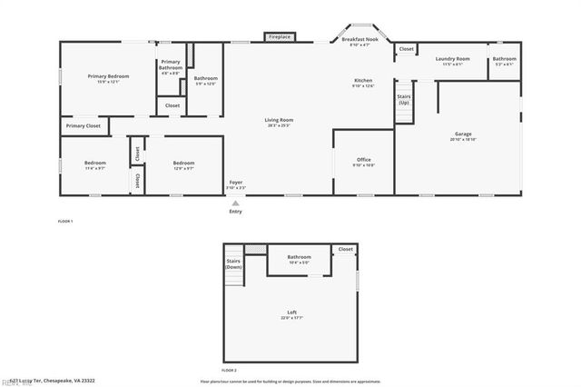 627 Luray TER, Chesapeake, VA 23322