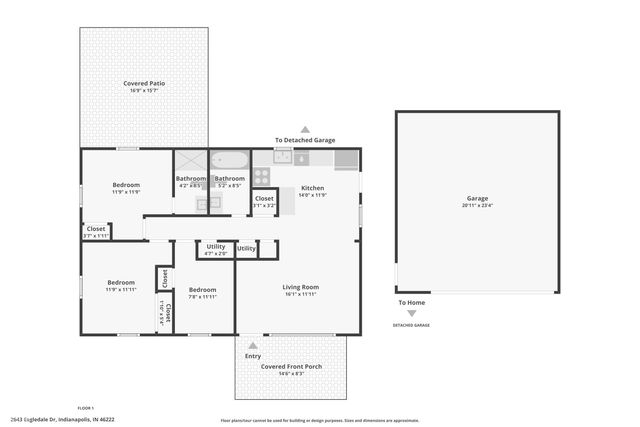 2643 Eagledale Drive, Indianapolis, IN 46222
