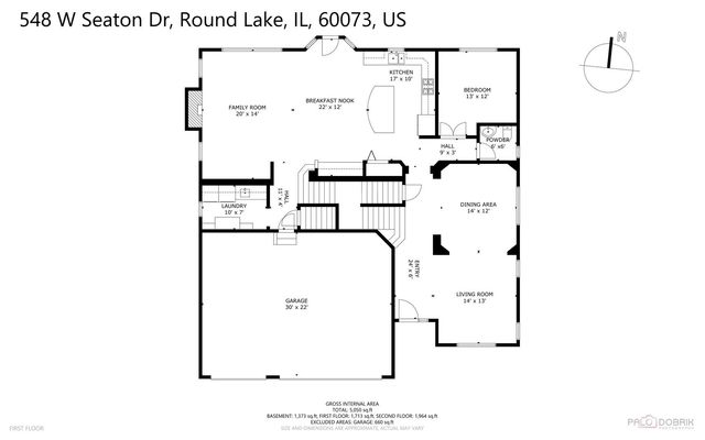 538 W Seaton Drive, Round Lake, IL 60073