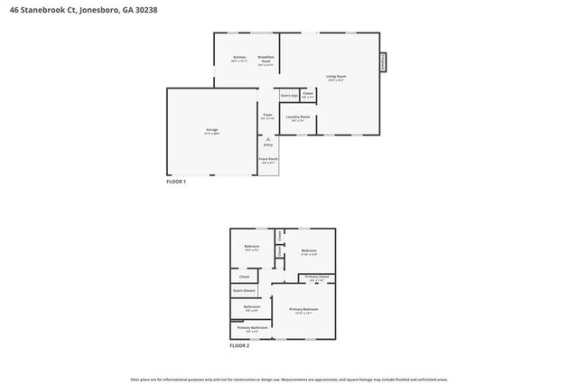 46 Stanebrook Court, Jonesboro, GA 30238
