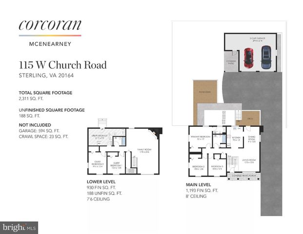 115 W CHURCH RD, Sterling, VA 20164