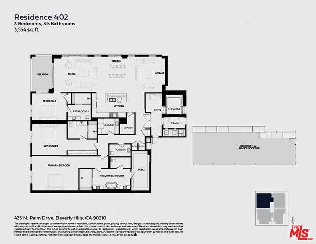 425 N Palm Drive 402, Beverly Hills, CA 90210