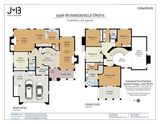 1596 Summerfield Drive, Campbell, CA 95008