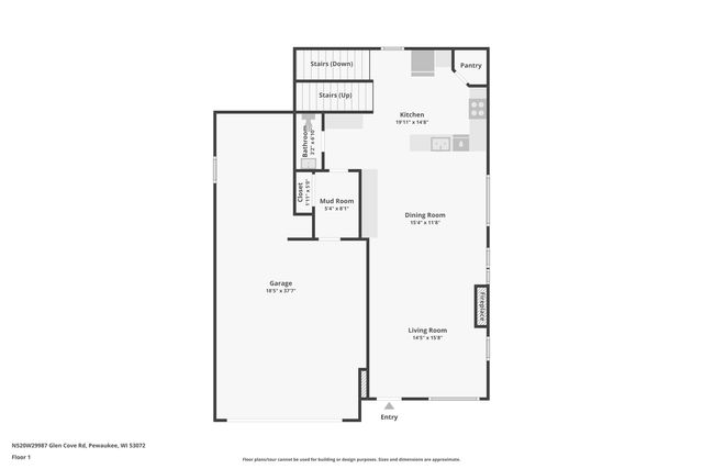 N20 W29987 W Glen Cove ROAD, Pewaukee, WI 53072