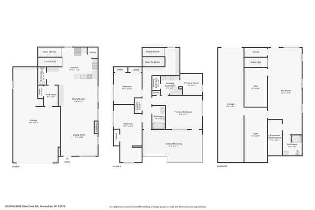 N20 W29987 W Glen Cove ROAD, Pewaukee, WI 53072