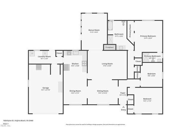 1628 Dylan DR, Virginia Beach, VA 23464