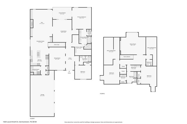 1634 LAUREL KNOLL CIR, Germantown, TN 38139