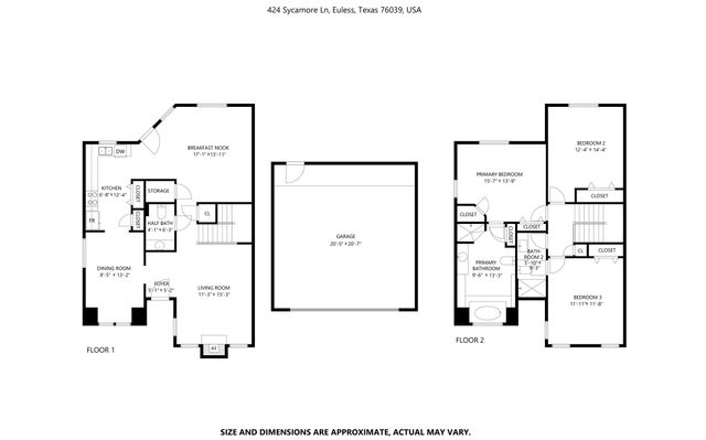 424 Sycamore Lane, Euless, TX 76039