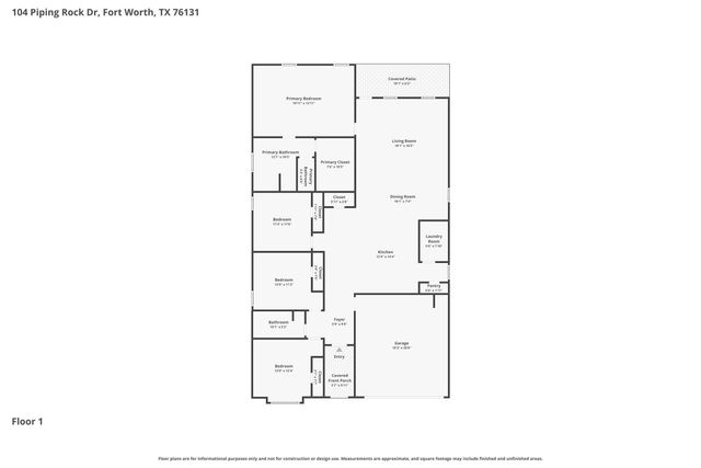 104 Piping Rock Drive, Fort Worth, TX 76131