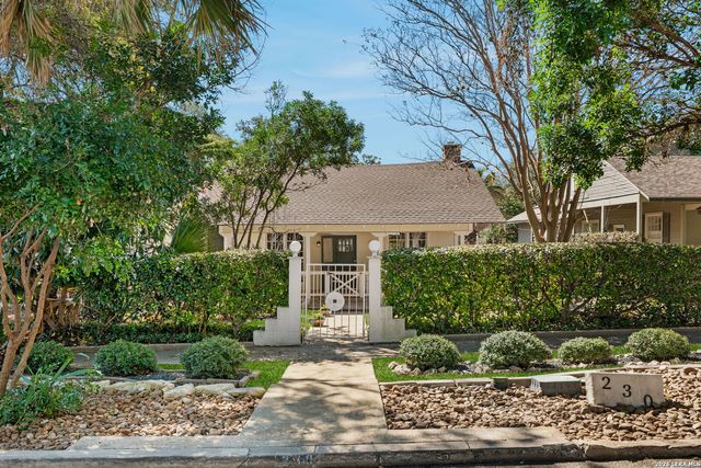 230 Argyle, Alamo Heights, TX 78209