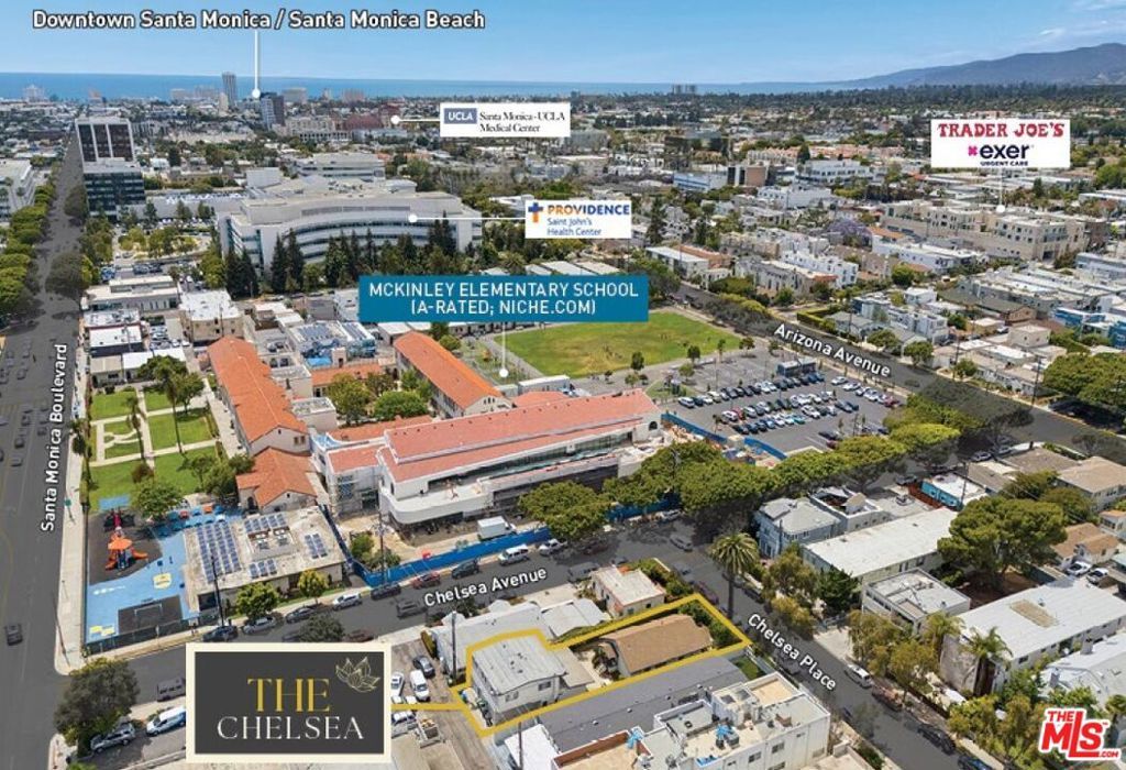 Image 4 of property listing at 2440 Chelsea Place, Santa Monica, CA 90404