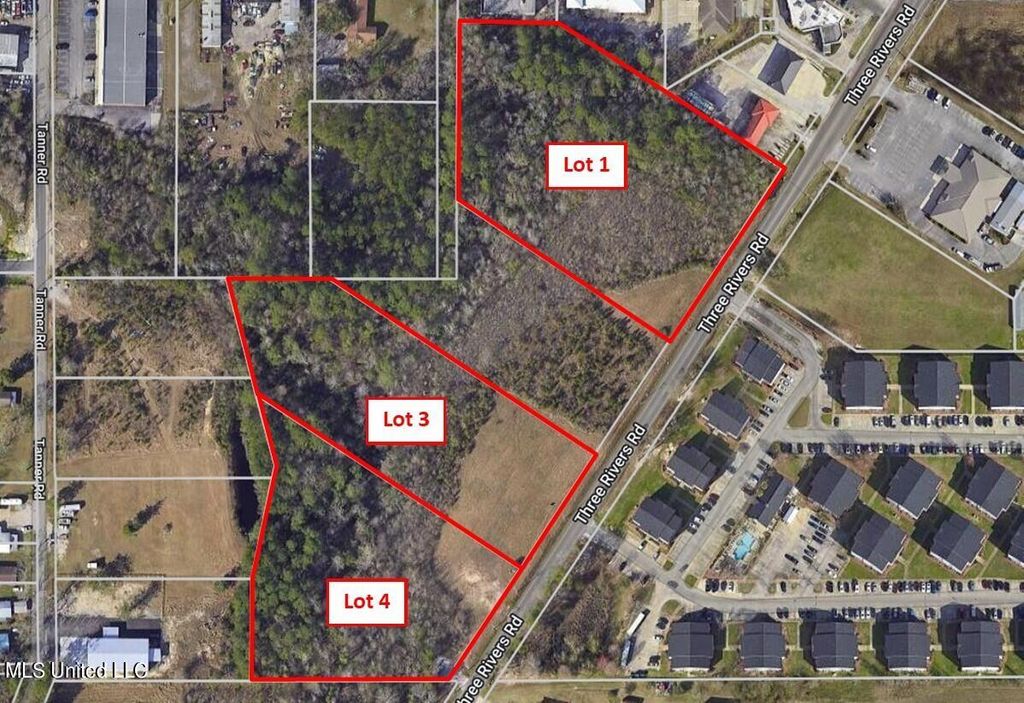 Lots 3 & 4 Three Rivers Road, Gulfport, MS 39503