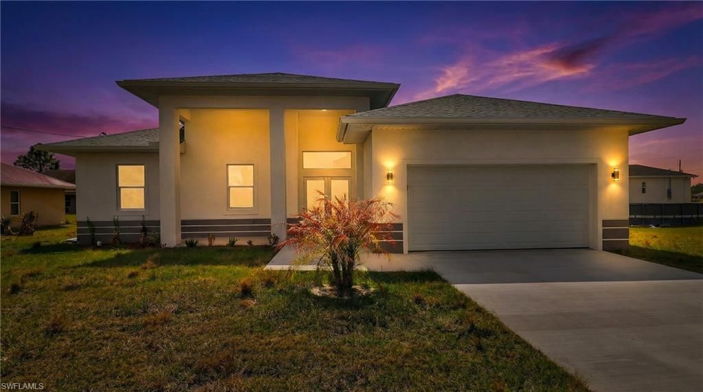 442 Mercedes CT, LEHIGH ACRES, FL 33972 — exterior