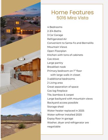 5016 Mira Vista Drive NE, Rio Rancho, NM 87144