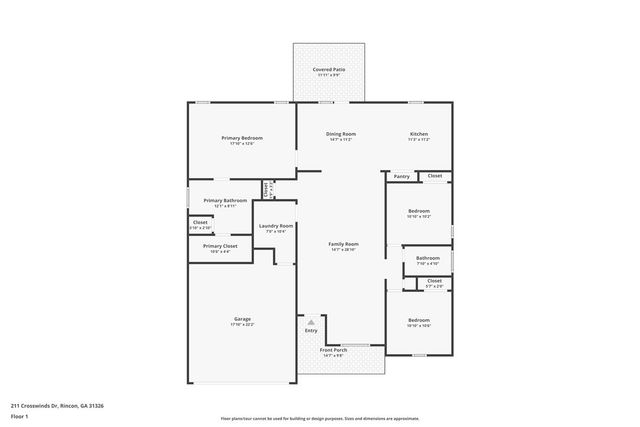 211 Crosswinds Drive, Rincon, GA 31326