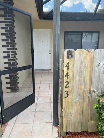 4423 Woodstock Drive B, West Palm Beach, FL 33409