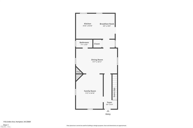 116 Linden AVE, Hampton, VA 23669