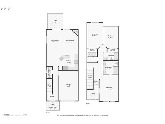 1275 S 28TH Ave, Cornelius, OR 97113