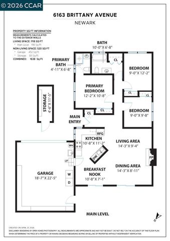 6163 BRITTANY, Newark, CA 94560