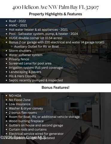 400 Helicon Avenue NW, Palm Bay, FL 32907