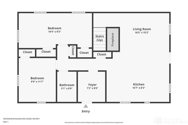 1222 Oxford Germantown Road, Camden, OH 45311