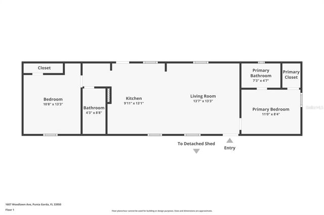 1607 WOODLAWN AVENUE, Punta Gorda, FL 33950