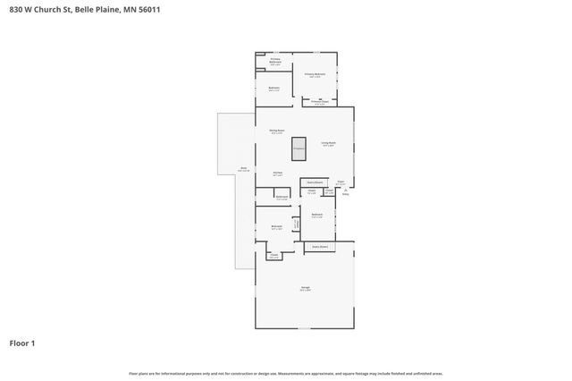 830 W Church Street, Belle Plaine, MN 56011