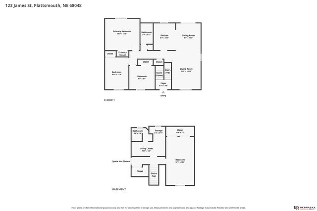 123 James Street, Plattsmouth, NE 68048