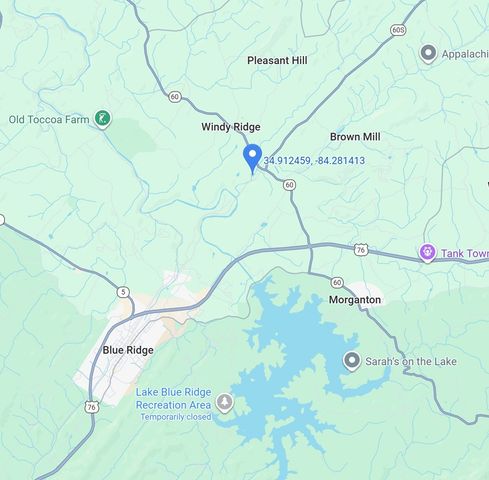 0000 Spring Street, Mineral Bluff, GA 30559