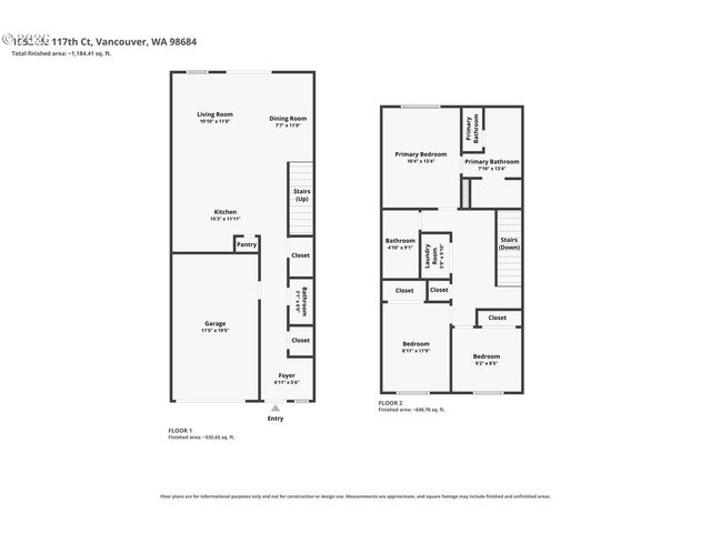 1952 Ne 117TH Ct, Vancouver, WA 98684