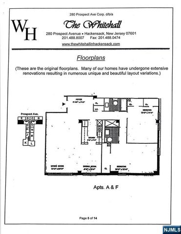 280 Prospect Avenue 5F, Hackensack, NJ 07601