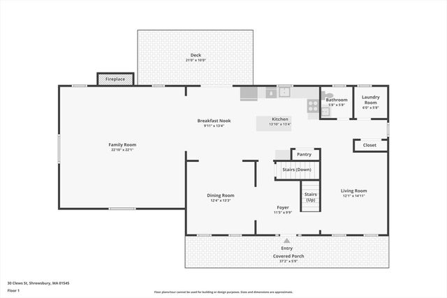 30 Clews St, Shrewsbury, MA 01545