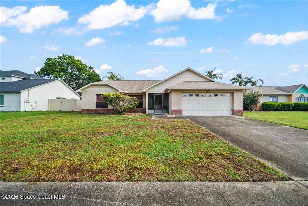 846 Gardener Road N, Rockledge, FL 32955
