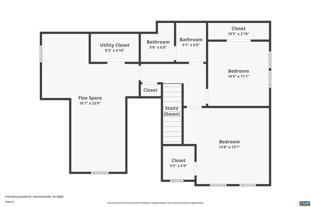 5124 MARY JACKSON CT, Charlottesville, VA 22902