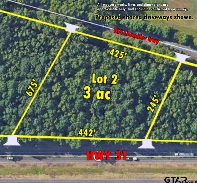 16393 W HWY 31 Lot-2, Tyler, TX 75709