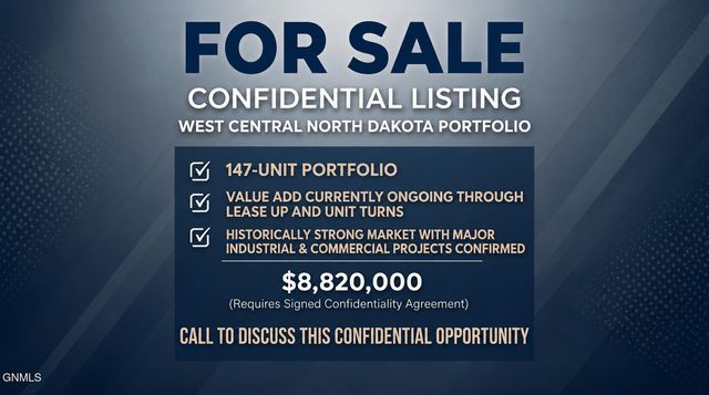 321 Confidential Listing Located, Bismarck, ND 58501